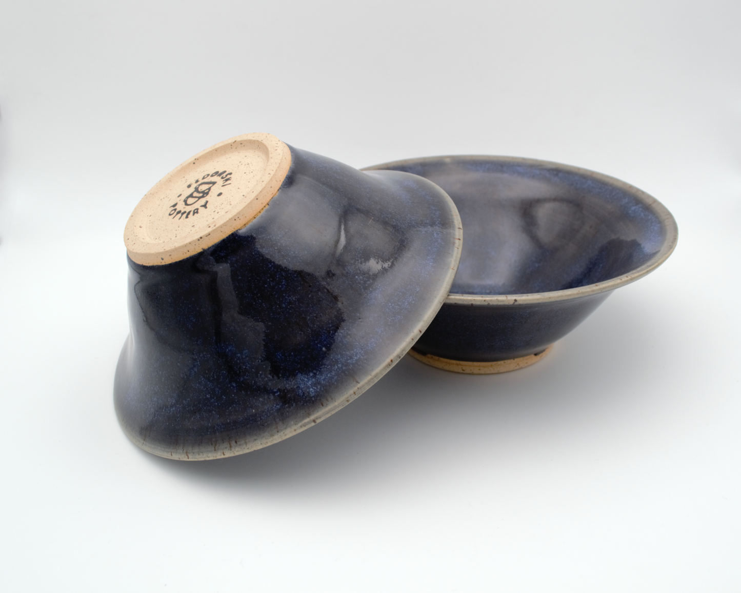 Dessert Bowl - Rainy Mountain Blue (set of 2)